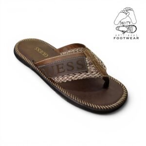 CHANCLETA 006 GUESS CAFE JASPEADO